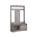 Saint Birch Hawksbury Transitional Hall Tree and Shoe Bench