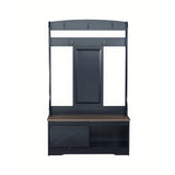 Saint Birch Hawksbury Transitional Hall Tree and Shoe Bench
