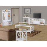 Saint Birch Hawksbury Transitional Hall Tree and Shoe Bench