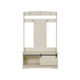 Saint Birch Hawksbury Transitional Hall Tree and Shoe Bench