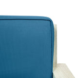 Santa Ana Outdoor Acacia Wood Club Chairs with Cushions (Set of 2) by Christopher Knight Home