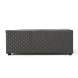 Santa Cruz Outdoor 8-piece Wicker Sofa Set with Water Resistant Cushions by Christopher Knight Home