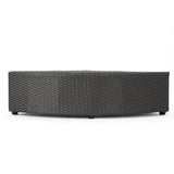 Santa Cruz Outdoor 8-piece Wicker Sofa Set with Water Resistant Cushions by Christopher Knight Home