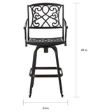Santa Maria Barstool (Single) by Christopher Knight Home