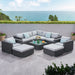 Santa Rosa Outdoor 10-piece Sectional Set by Christopher Knight Home