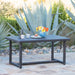 Santa Rosa Outdoor 59-inch Rectangle Wicker Dining Table by Christopher Knight Home - 28.00"H x 59.00"L x 34.00"D