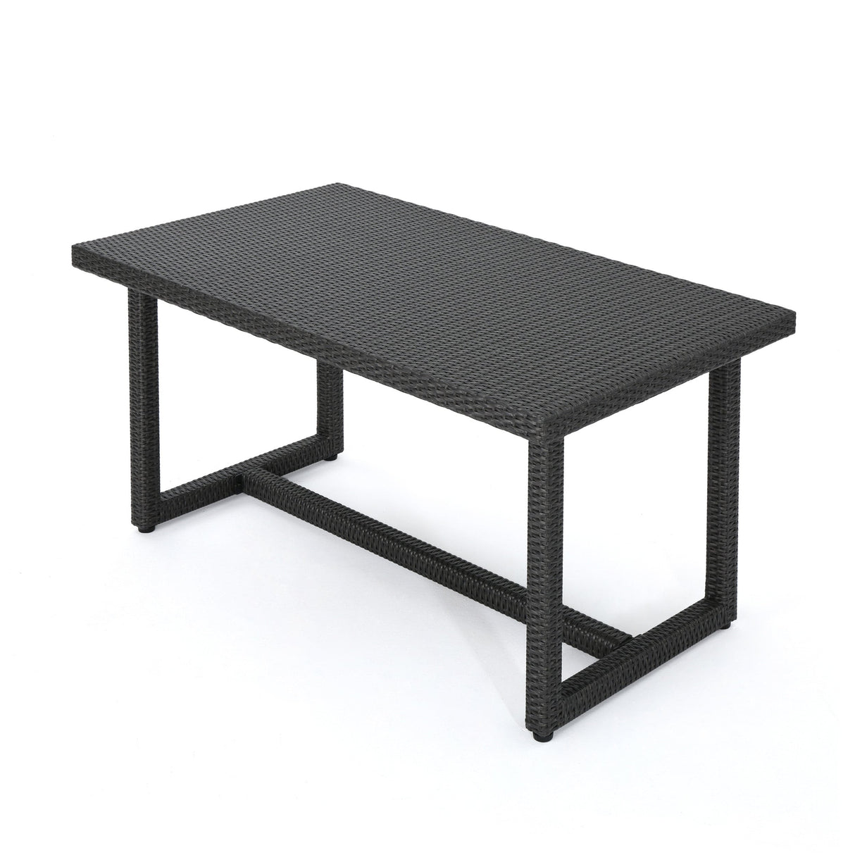 Santa Rosa Outdoor 59-inch Rectangle Wicker Dining Table by Christopher Knight Home - 28.00"H x 59.00"L x 34.00"D