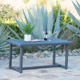 Santa Rosa Outdoor 59-inch Rectangle Wicker Dining Table by Christopher Knight Home - 28.00"H x 59.00"L x 34.00"D