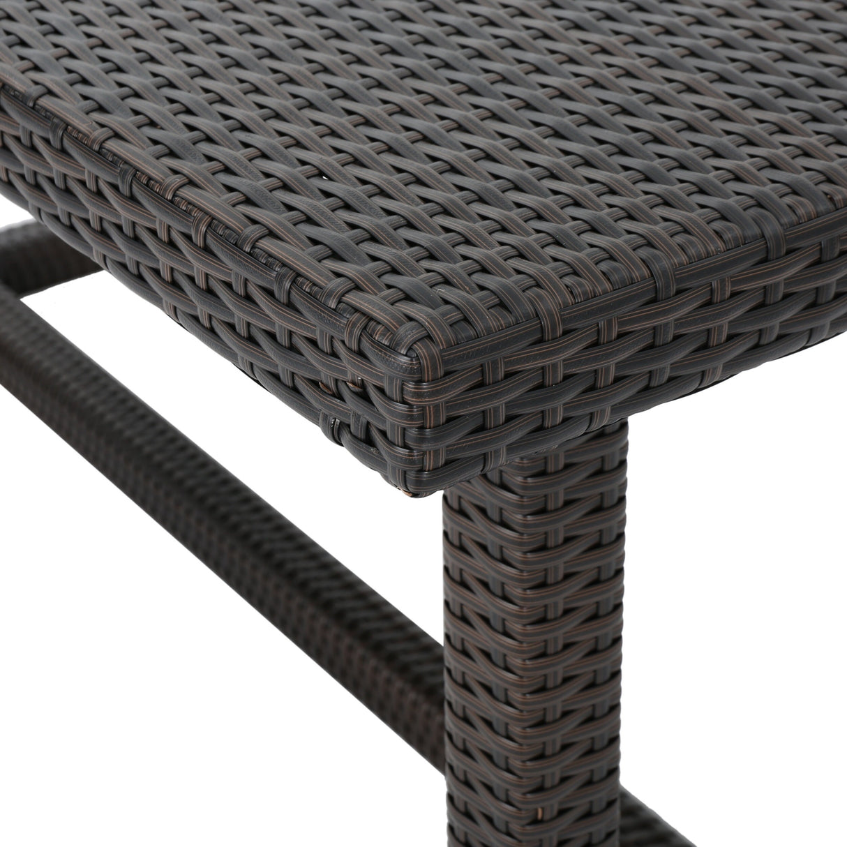 Santa Rosa Outdoor 59-inch Rectangle Wicker Dining Table by Christopher Knight Home - 28.00"H x 59.00"L x 34.00"D