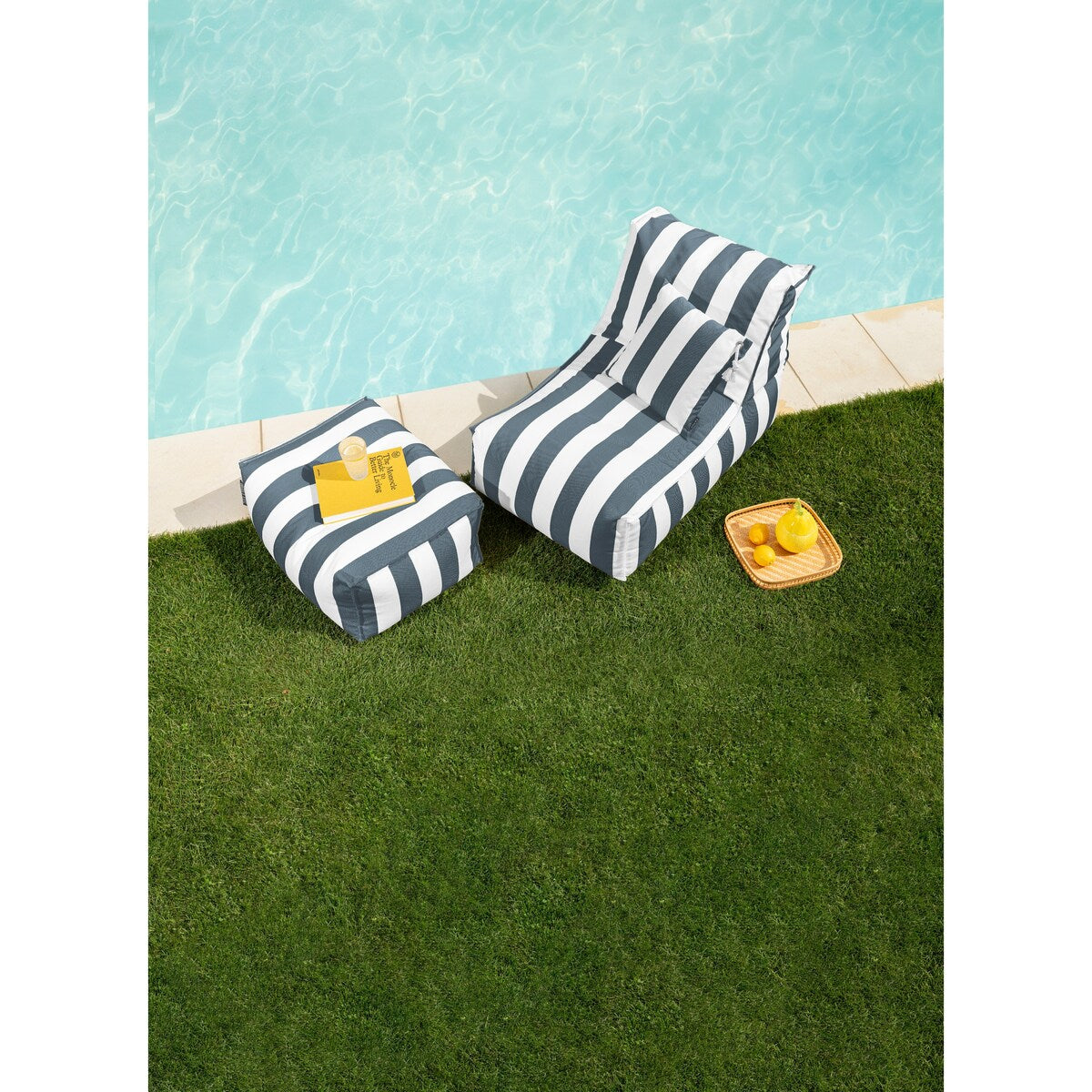 Santorin Rock Indoor/Outdoor Lounger