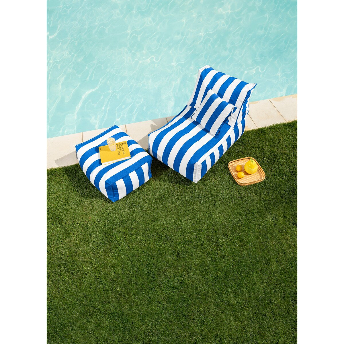 Santorin Rock Indoor/Outdoor Lounger