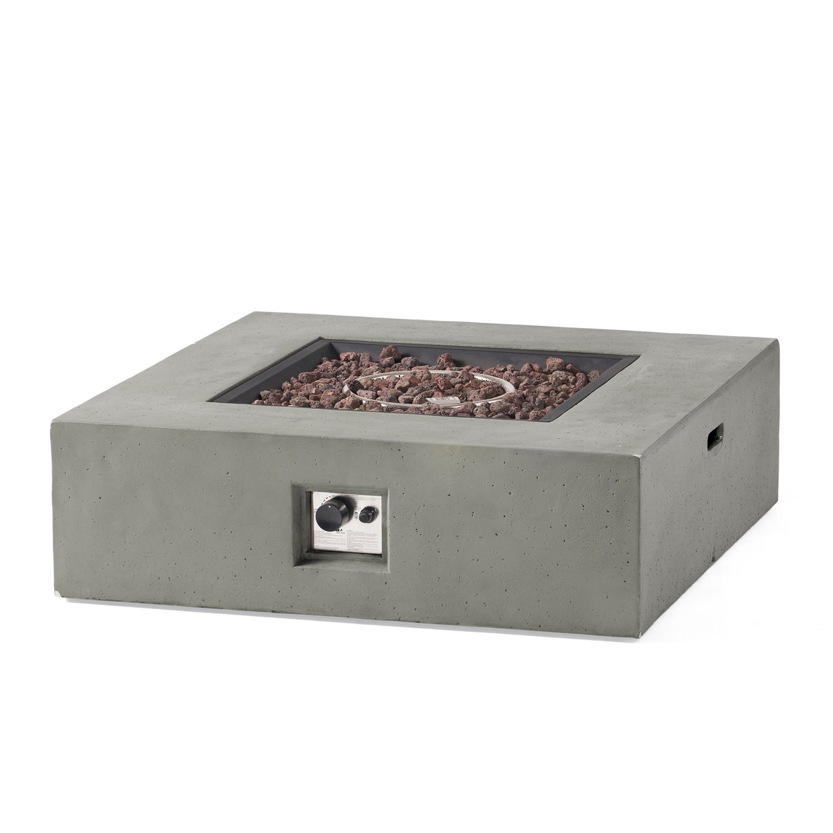 Santos Outdoor 40-in. Propane Firepit by Christopher Knight Home