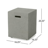 Santos Outdoor 40-in. Propane Firepit by Christopher Knight Home