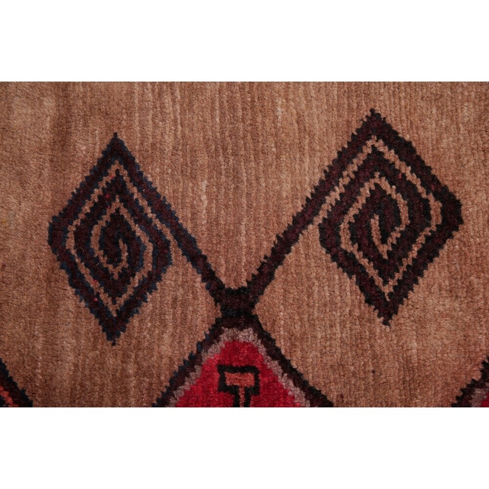 Sarab Oriental Hand Knotted Wool Persian Rug - 8'10" x 3'3" Runner