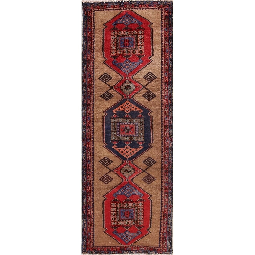 Sarab Oriental Hand Knotted Wool Persian Rug - 8'10" x 3'3" Runner