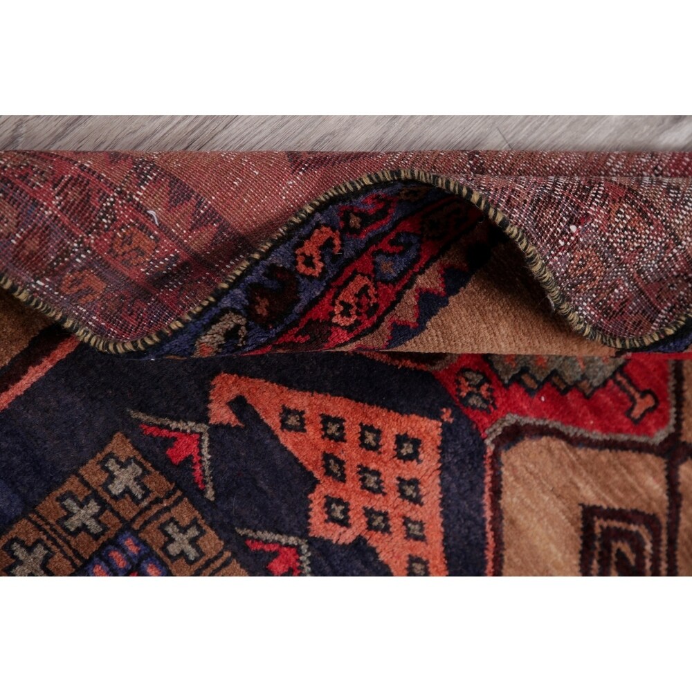 Sarab Oriental Hand Knotted Wool Persian Rug - 8'10" x 3'3" Runner