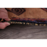 Sarab Oriental Hand Knotted Wool Persian Rug - 8'10" x 3'3" Runner