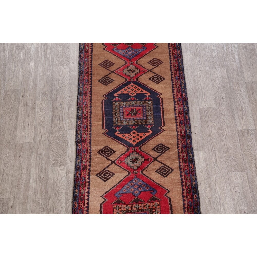 Sarab Oriental Hand Knotted Wool Persian Rug - 8'10" x 3'3" Runner
