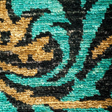 Overton Arts & Crafts, One-of-a-Kind Hand-Knotted Area Rug - Black, 4' 10" x 8' 0" - 4'10" x 8'/Surplus