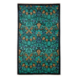 Overton Arts & Crafts, One-of-a-Kind Hand-Knotted Area Rug - Black, 4' 10" x 8' 0" - 4'10" x 8'/Surplus