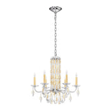 Sarella 6 Light 25 inch Heirloom Gold Chandelier Ceiling Light - One Size