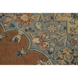 Sarouk Persian Vintage Area Rug Handmade Wool Carpet - 6'11"x 10'3"