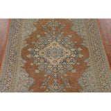 Sarouk Persian Vintage Area Rug Handmade Wool Carpet - 6'11"x 10'3"