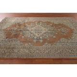 Sarouk Persian Vintage Area Rug Handmade Wool Carpet - 6'11"x 10'3"