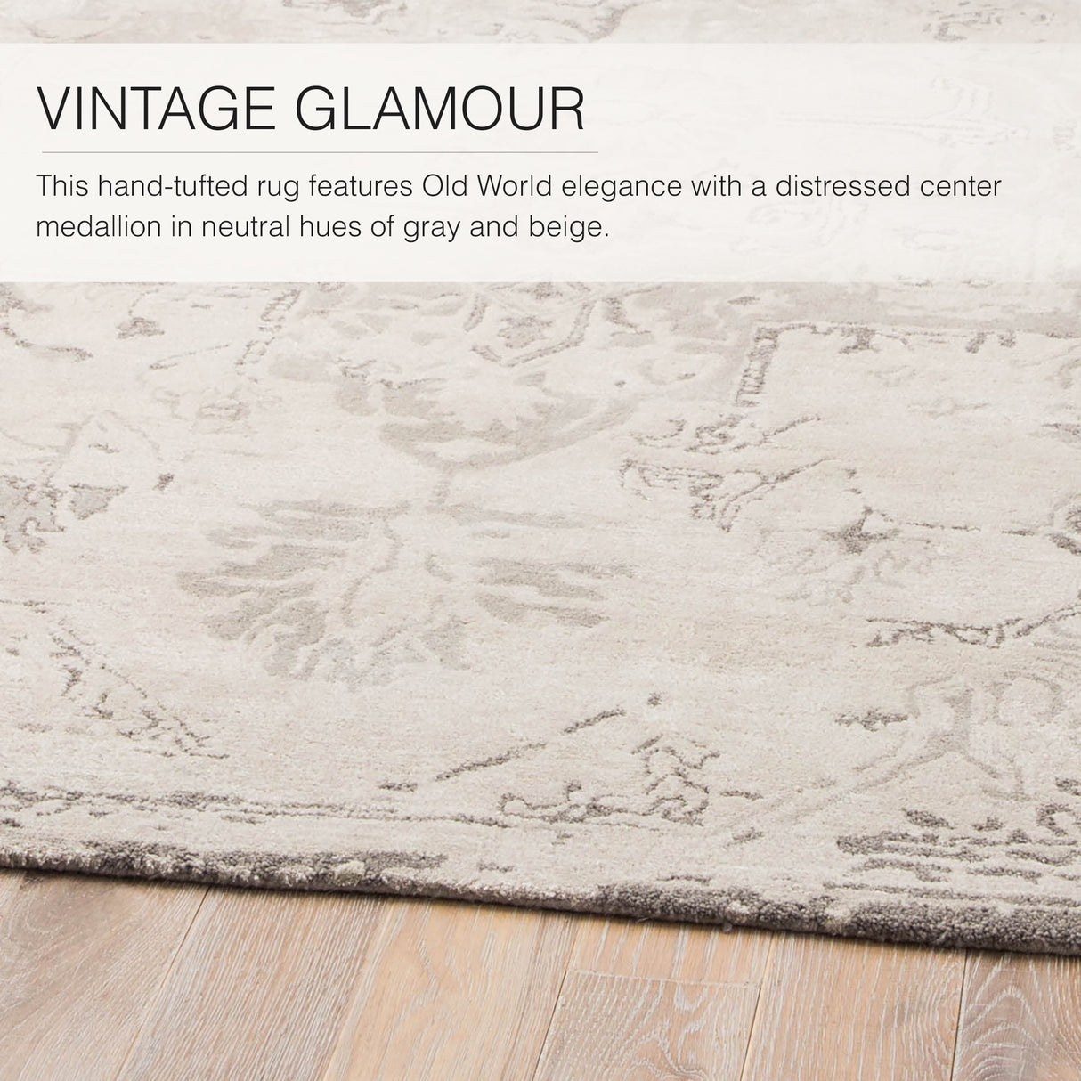 Sasha Handmade Medallion Area Rug