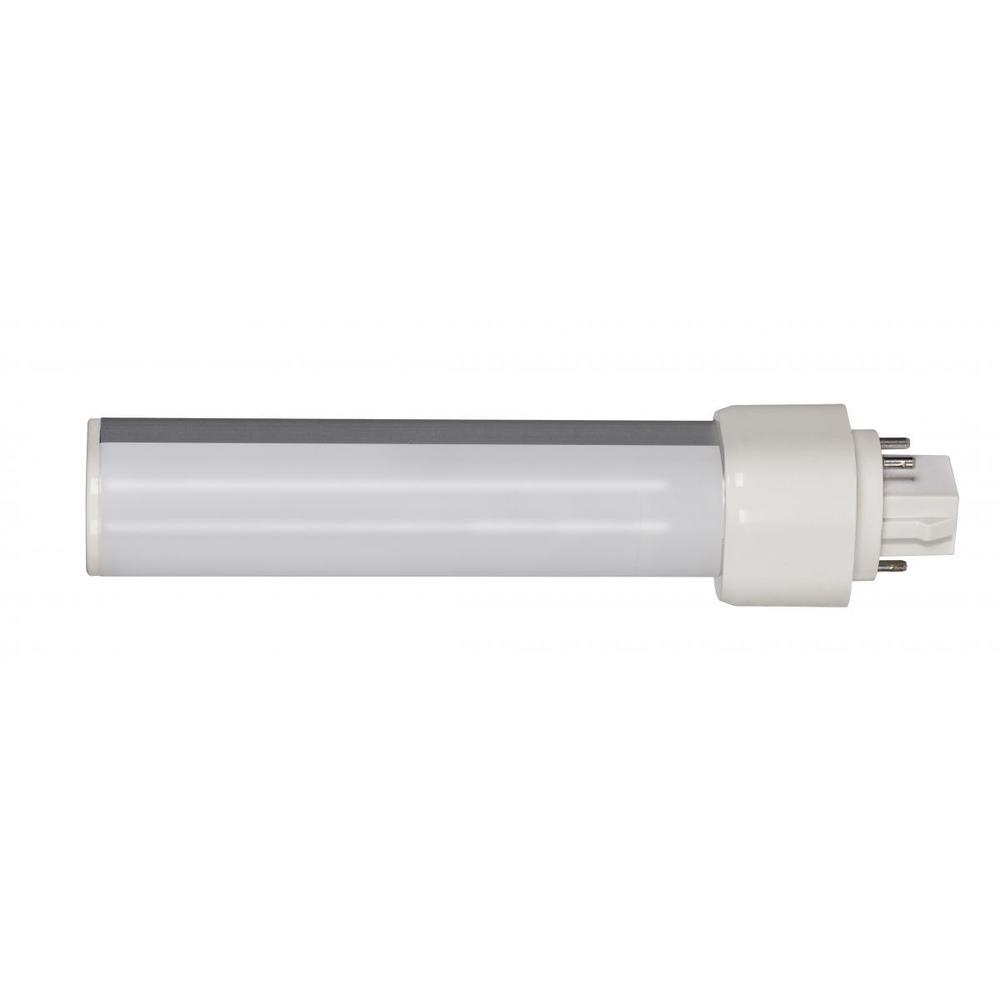 Satco 9W LED PL 4-Pin - 5000K - G24q Base - 120 Deg. Beam Spread - Horizontal