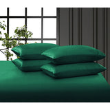 Satin Sheets King(6 Pieces, Taupe)Luxury Silky Satin Bed Sheets King Bedding Set,1 Satin Fitted Sheet 1 Flat Sheet 4 Pillow