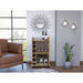 Savannah 6-Bottle 3-Shelf Bar Cart