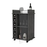 Savannah 6-Bottle 3-Shelf Bar Cart