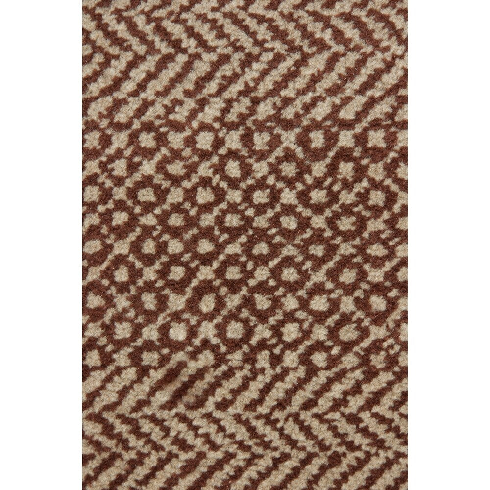 Savannah Monochrome Red Runner Rug - 2'6" x 10' Runner