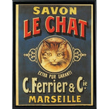 Savon Le Chat-VINAPP114455 Print 15"x11.5" by Vintage Apple Collection
