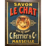 Savon Le Chat-VINAPP114455 Print 15"x11.5" by Vintage Apple Collection