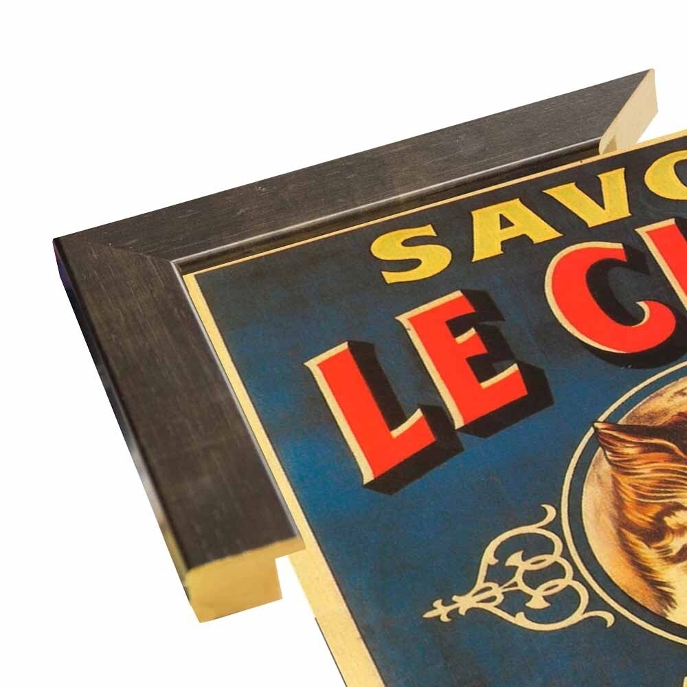 Savon Le Chat-VINAPP114455 Print 15"x11.5" by Vintage Apple Collection