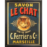 Savon Le Chat-VINAPP114455 Print 15"x11.5" by Vintage Apple Collection