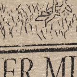Sawyer Mill Charcoal Poultry Pillow 18x18
