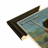 School Garden-VINAPP122843 Framed Print 20"x13.25" by Vintage Apple Collection