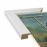 School Garden-VINAPP122843 Framed Print 20"x13.25" by Vintage Apple Collection