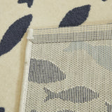Mod-Tod School of Fish Coastal Area Rug
