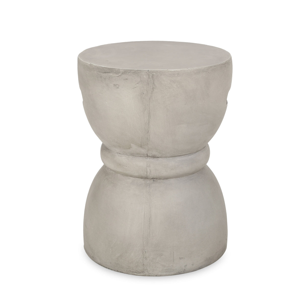 Scorpius Indoor Contemporary Lightweight Concrete Accent Side Table by Christopher Knight Home - 13.50"W x 13.50"D x 18.50"H