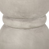 Scorpius Indoor Contemporary Lightweight Concrete Accent Side Table by Christopher Knight Home - 13.50"W x 13.50"D x 18.50"H