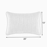 Scott Living Vogue Cyan Taupe Lumbar Pillow, Set of 2