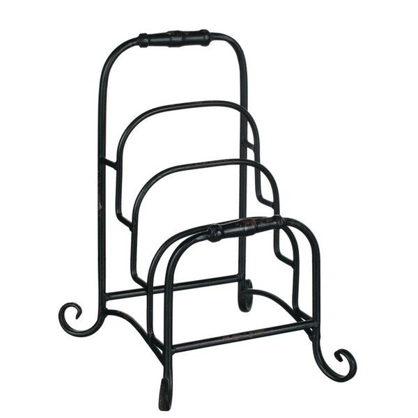 Sullivans Scroll Metal Plate Display Stand - 9"L x 9"W x 12"H