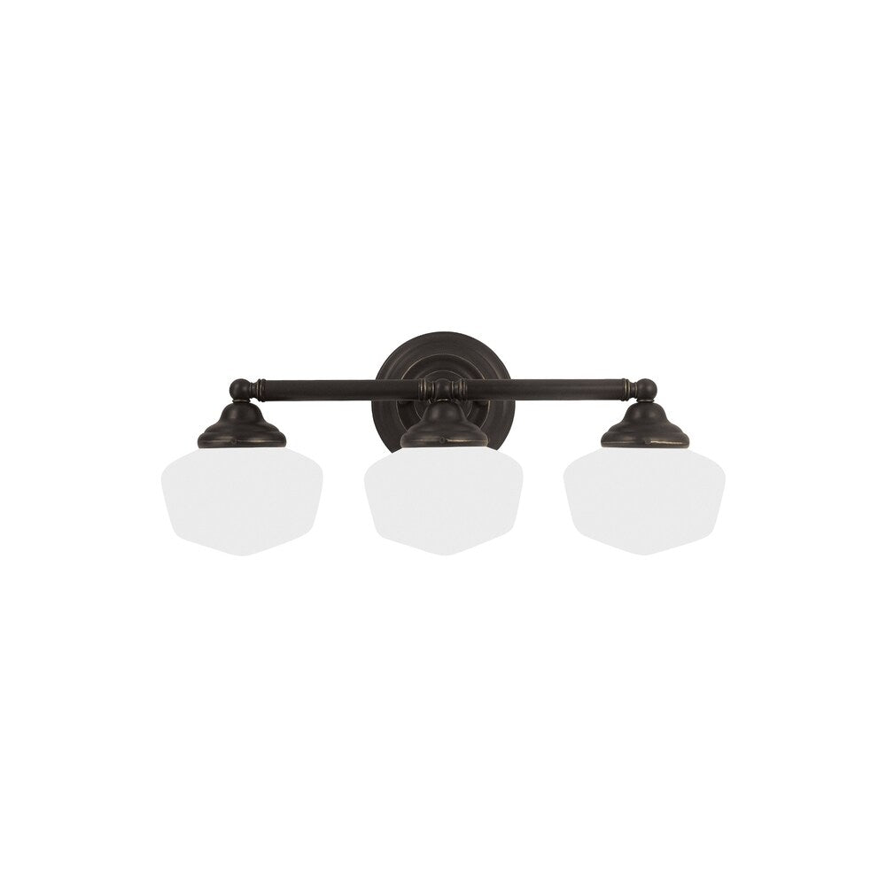 Sea Gull Academy Heirloom Bronze Vanity Fixture