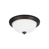 Sea Gull Geary Burnt Sienna 2-light Large LED Ceiling Flush Mount
