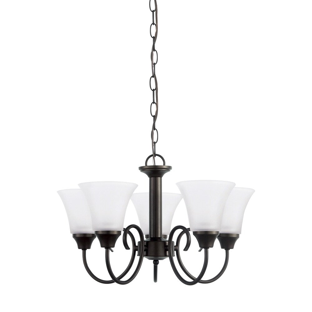 Copper Grove Sweeting 5-light Bronze Heirloom Chandelier