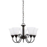 Copper Grove Sweeting 5-light Bronze Heirloom Chandelier